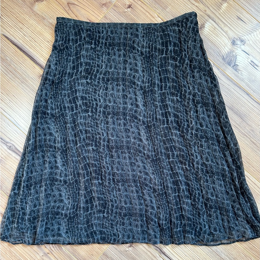 Jessica lined pleated skirt